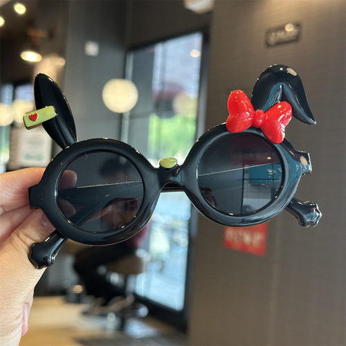 BUNNY SUNGLASSES / BA-0231 - FRAME COLOR: BLACK (LOVE RABBIT)