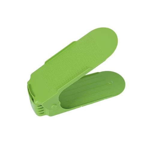 DOUBLE- LAYER SHOE RACK / HM-0349 - COLOR: GREEN