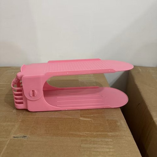 DOUBLE-LAYER SHOE RACK / HM-0355 - COLOR: PINK