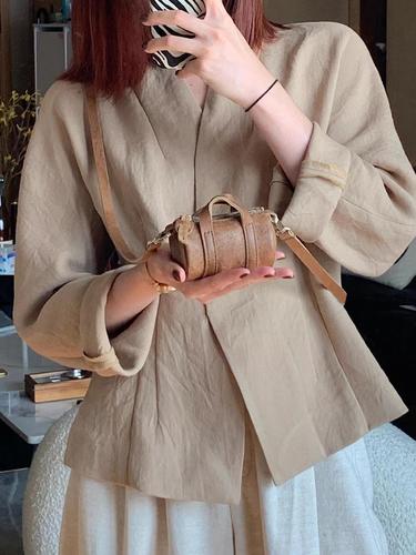 CROSSBODY MINI BAG / BG-0131 - COLOR: CARAMEL