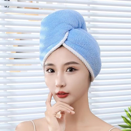 SHOWER CAP / WA-0237 - COLOR BLUE GRAY