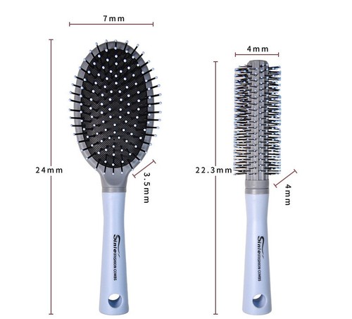 SINGLE AIR CUSHION COMB / MU-0135 - COLOR: RX BLUE