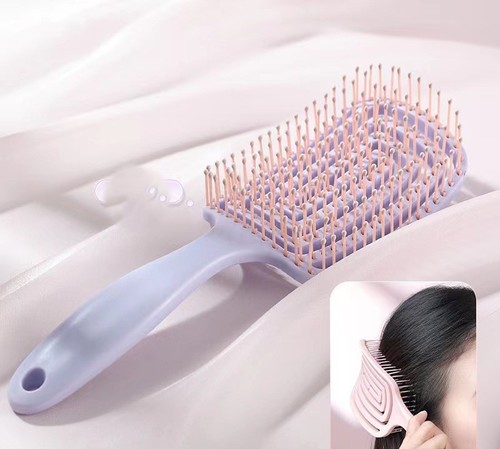 HAIR BRUSH / MU-0137 - COLOR: TARO PURPLE