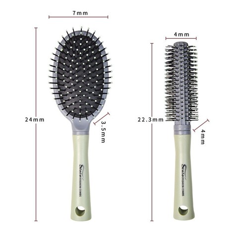 SINGLE AIR CUSHION COMB / MU-0138 - COLOR: RX GREEN