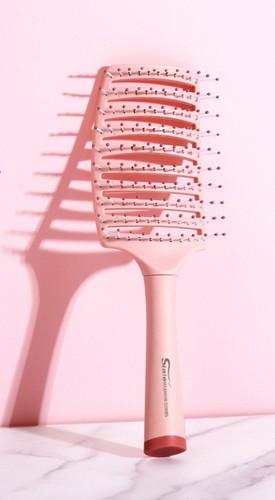 BIG CURVED COMB / MU-0139 - COLOR: JASMINE PINK