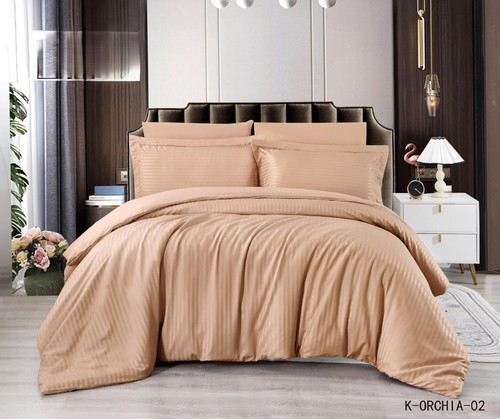 HOTEL COMFORTER 4 PIECES / HM-0361 - SINGLE BROCADE170*230 BED SHEET 120*200 2 SIDES PILLOWCASES