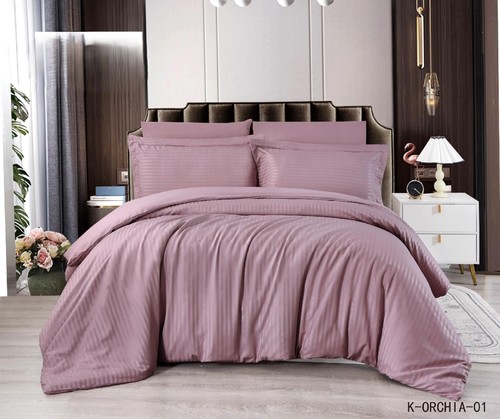 HOTEL COMFORTER 4 PIECES / HM-0362 - SINGLE BROCADE 170*230 BED SHEET 120*200 2 SIDES PILLOWCASES