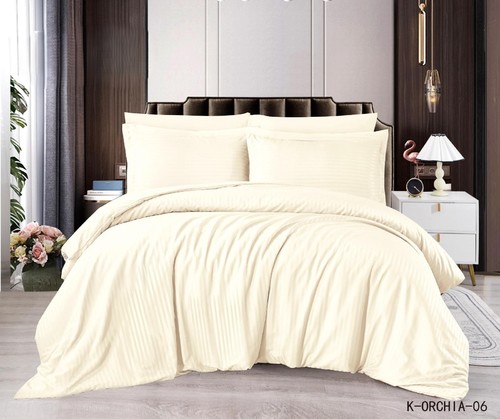 HOTEL COMFORTER 4 PIECES / HM-0365 - SINGLE BROCADE 170*230BED SHEET 120*2002 SIDESPILLOWCASES