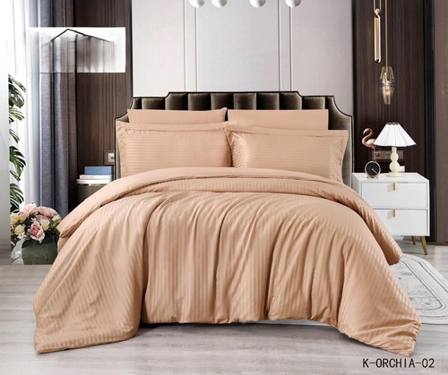 OSHA HOTEL BROCADE 6 PIECES / HM-0366 - DOUBLE BROCADE 240*260SHEET 200*200PILLOWCASE: 4 PIECES