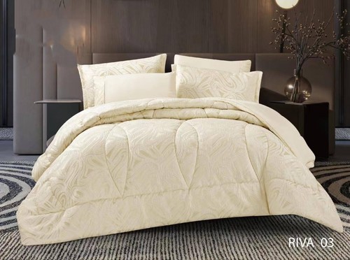 RIVA JACQUARD TWO PIECE QUILT-6 PIECES / HM-0451 - DOUBLE BROCADE 240X260SHEET 200X200
PILLOWCASE 4