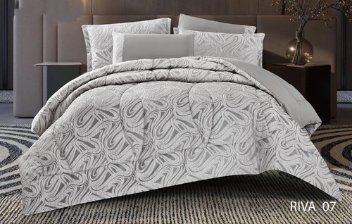 RIVA JACQUARD TWO PIECE QUILT-6 PIECES / HM-0453 - DOUBLE BROCADE 240X260SHEET 200X200
PILLOWCASE 4