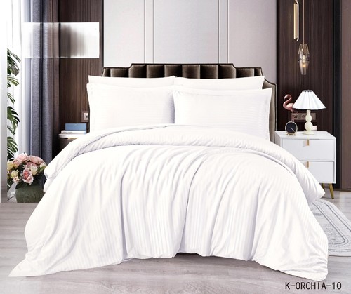 OSHA HOTEL BROCADE 6 PIECES / HM-0369 - DOUBLE BROCADE 240*260 SHEET 200*200 PILLOWCASE: 4 PIECES