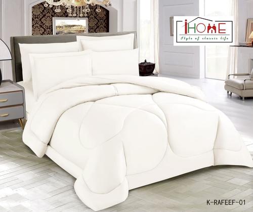 RAFIF SINGLE COMFORTER 4 PIECES / HM-0379 - SINGLE BROCADE 160*230CM SHEET 120*200CM PILLOWCASES: 2 PIECES