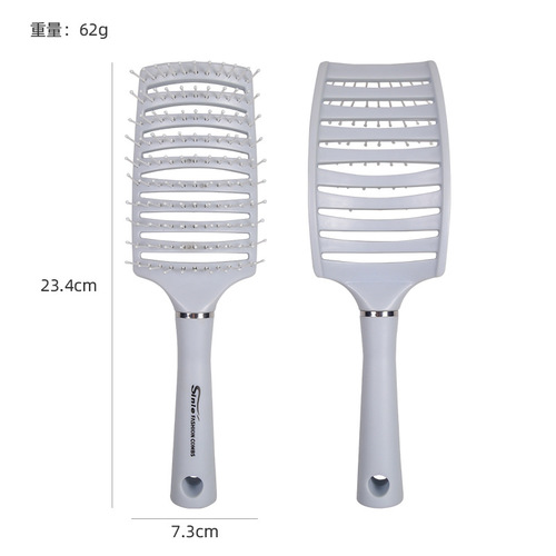 BIG CURVED COMB / MU-0149 - COLOR: BLUE BIG BEND