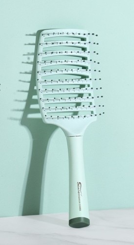 BIG CURVED COMB / MU-0152 - COLOR: MINT GREEN (BIG BEND