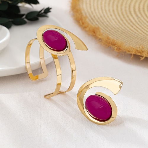 BRACELET / WA-0235/F046 - COLOR: ROSE RED