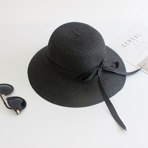 SUMMER HAT / WA-0252 - COLOR: BLACK
