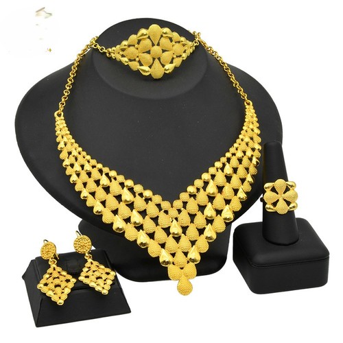 FASHION 24K GOLD JEWELRY SET / WA-0293 - COLOR: S-224