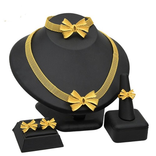 FASHION 24K GOLD JEWELRY SET / WA-0294 - COLOR: S-219