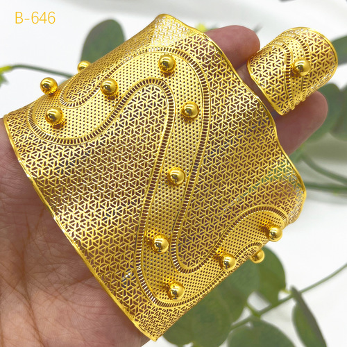 FASHION BRACELET + RING SET / WA-0298 - COLOR: B646