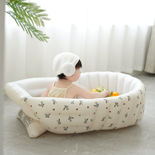 INFLATABLE BATHTUB FOR BABY / BR-0078 - COLOR: RABBIT HEAD