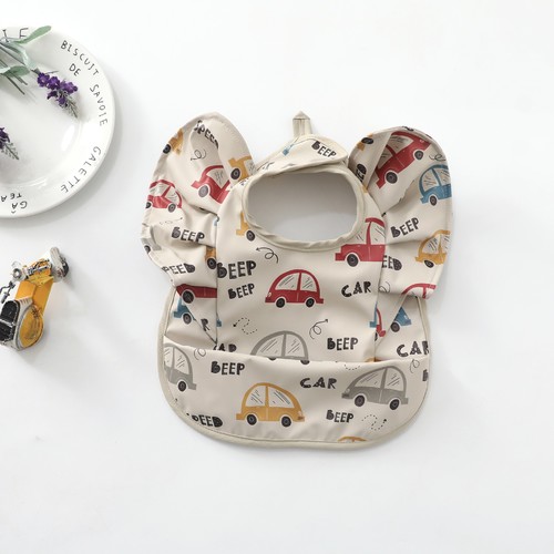 WATERPROOF BABY BIB / BB-0046 - COLOR BABY CAR