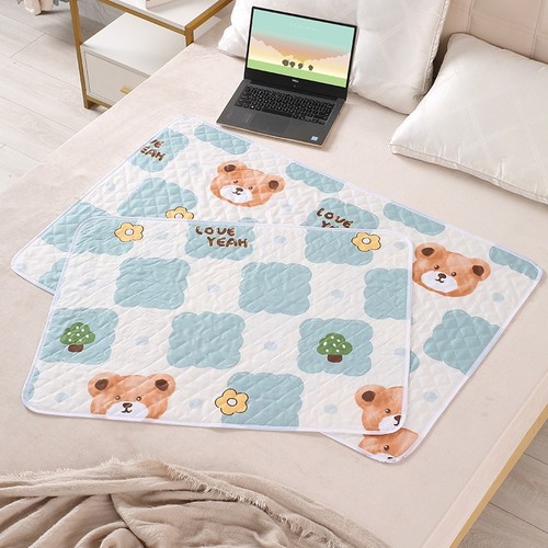 BABY DIAPER PAD / BB-0108 - COLOR BROWN BEAR SIZE 70X90CM