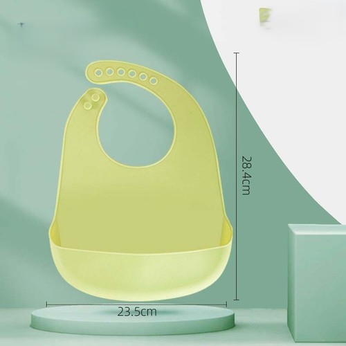 CHILDREN'S BIB / BB-0362 - COLOR: GREEN