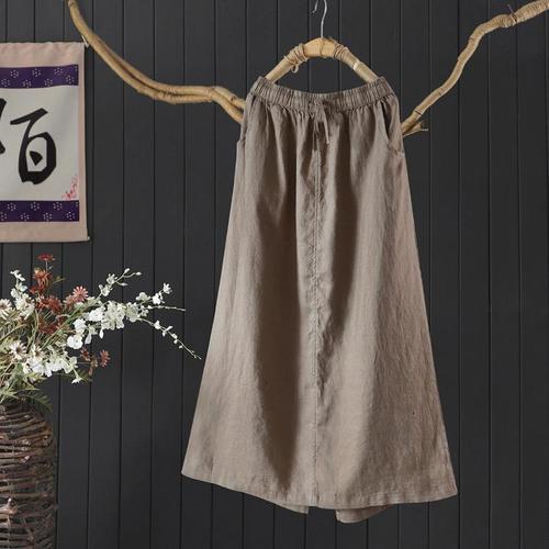 LONG SKIRT / WD-0642 / C31 - COLOR LIGHT BROWN ONE SIZE
