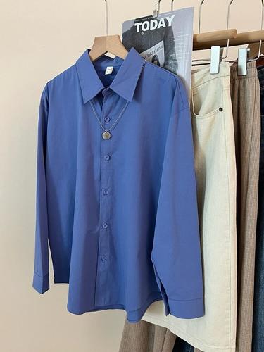 Set / WD-0706 / S505 - LONG-SLEEVED SHIRT + SKIRT SUIT