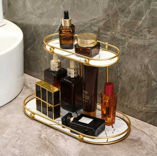 رف مستحضرات التجميل / HM-0540 / S618-B - اللون الأبيض