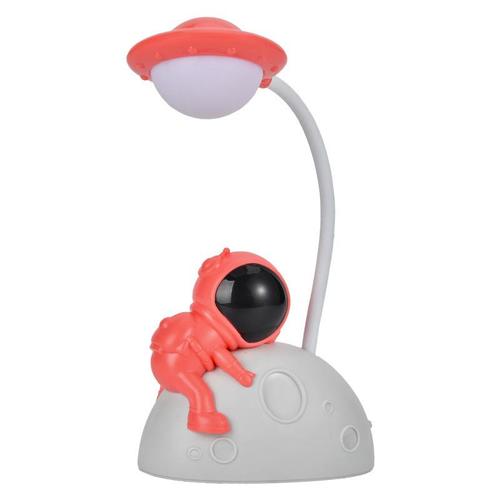 مصباح مكتب LED لرائد فضاء HM-0438 / F071B - اللون: أحمر
