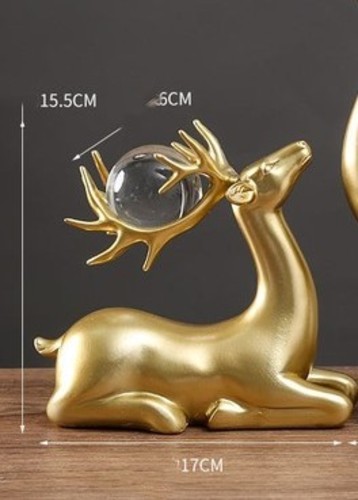 غزال ذهبي HM-0604 / S105-B - للقطعة الواحدة
غزال ذهبي
راتنج صغير
المقاس: ٦*٢٥.٥*١٥.٥ سم
