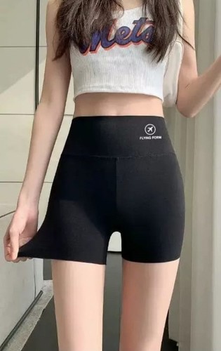 CYCLING SHORTS WD-0838 / S673 - COLOR: BLACK HIGH WAIST