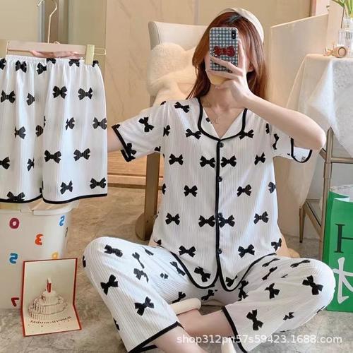 PAJAMA SET WD-0842 / F130 - 3-PIECE PAJAMA SET