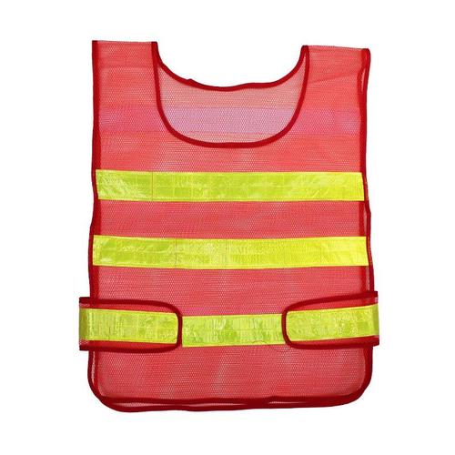 REFLECTIVE VEST WD-0847 / S365 - COLOR: RED