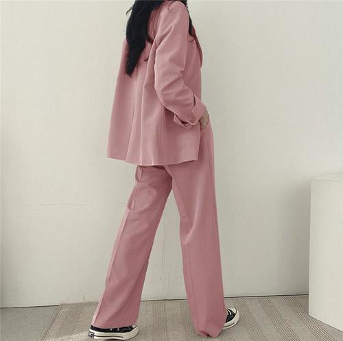 2-PIECE SUIT FOR WOMEN WD-0850 / S689 - COLOR: LIGHT PINK