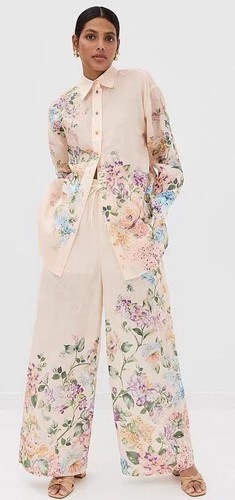SET WD-0859 / S688 - PRINTED FLORAL SHIRT AND TROUSERS