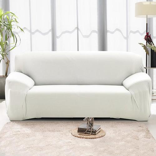 SOFA COVER LARGE HM-0658 / S701 - COLOR: WHITE LARGE 3-SEATER