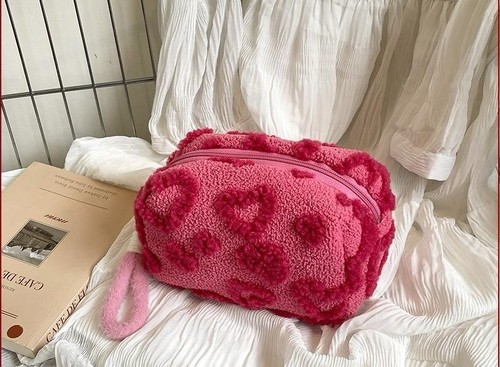 COSMETIC BAG BG-0186 / S147 - COLOR: RED