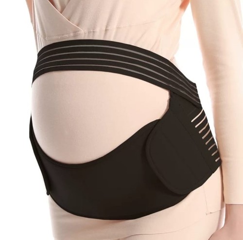 MATERNITY BELLY SUPPORT BELT / SF-0069 / S522 - COLOR: BLACK