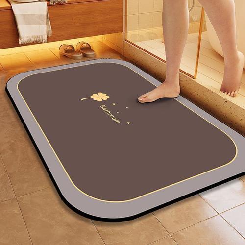BATHROOM MAT BR-0131 / K62-A - COLOR: PURPLE