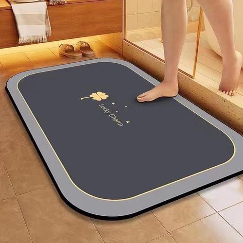 BATHROOM MAT BR-0132 / K62 - COLOR: LIGHT PURPLE