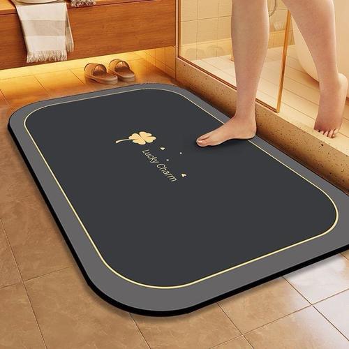 BATHROOM MAT BR-0134 / K62 - COLOR: GRAY