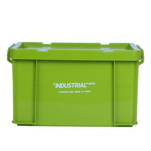 Industrial storage box / HM-0520 / S200B - SIZE MEDIUM : width 38cm & height 31cm COLOR GREEN