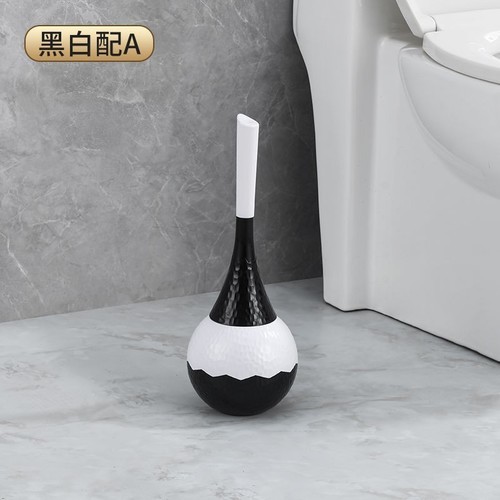 TOILET BRUSH / BR-0027 - TOILET BRUSH Color: White and Black