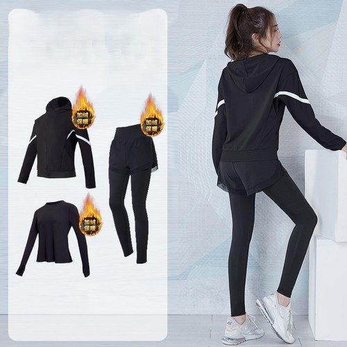 THREE PIECE FITNESS SUIT FOR WOMEN / SF-0175 - THREE PIECE FITNESS SUIT FOR WOMEN