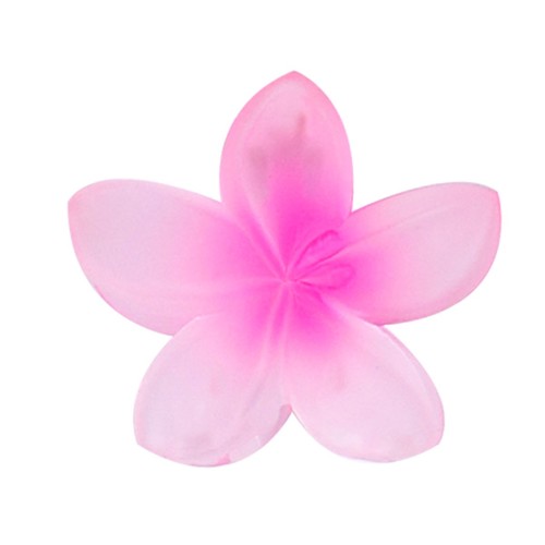 COLOR PINK FLOWER HAIR CLIP / S243P - COLOR PINK
