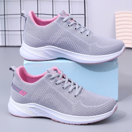 WOMEN'S RUBBER SHOES WS-0238/X09 - Color combination gray and pink