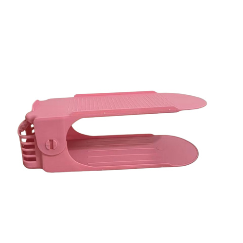 DOUBLE-LAYER SHOE RACK / HM-0355 - COLOR: PINK